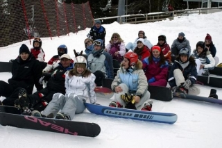Gruppo durante lezione collettiva